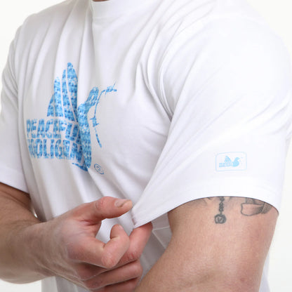 Peaceful Hooligan | 90's Dove T-shirt - White