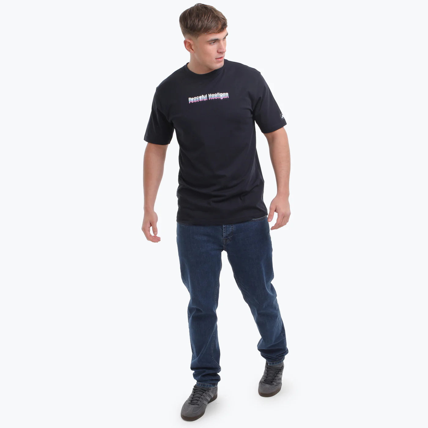 Peaceful Hooligan | Echo T-Shirt - Navy