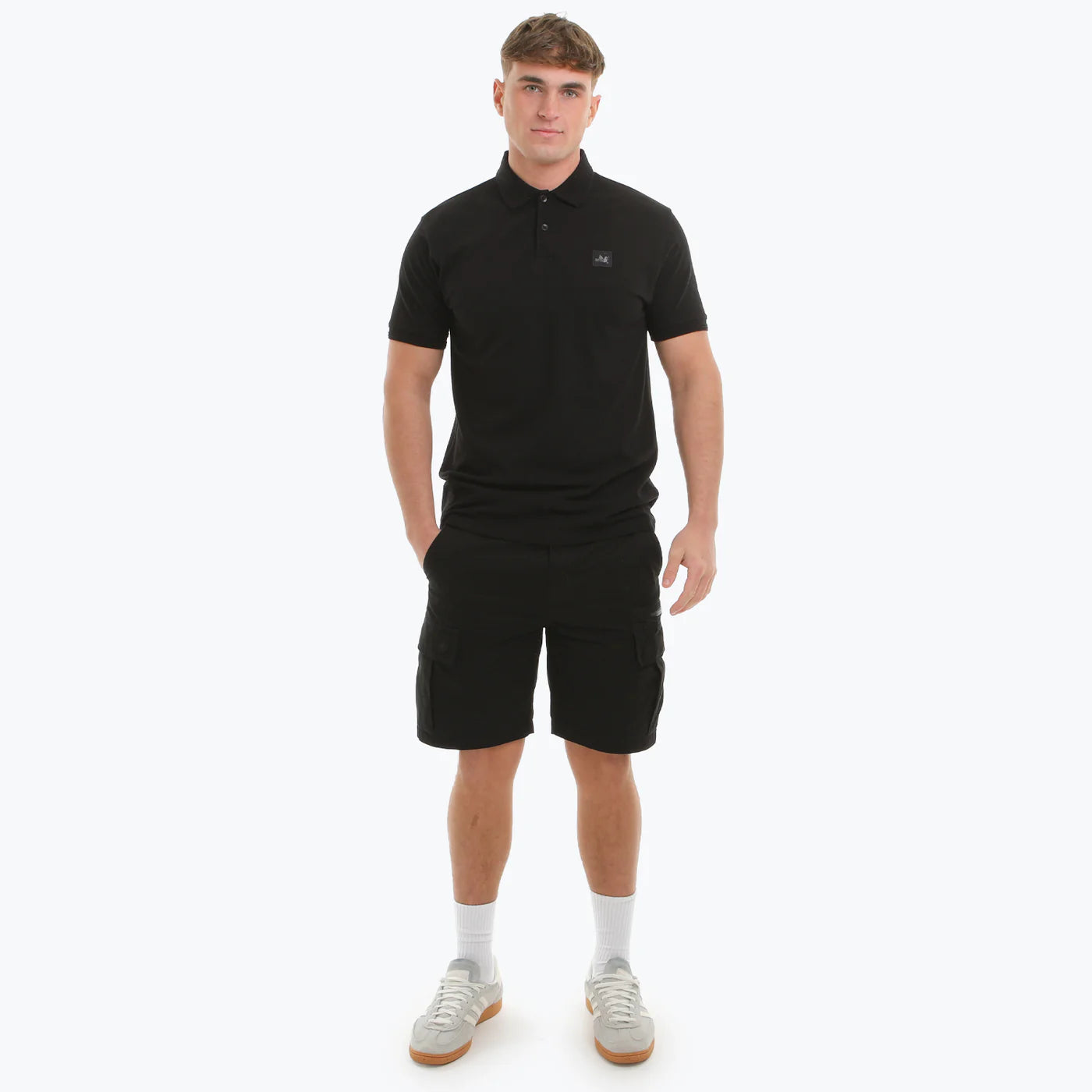 Peaceful Hooligan | Grind Polo - Black