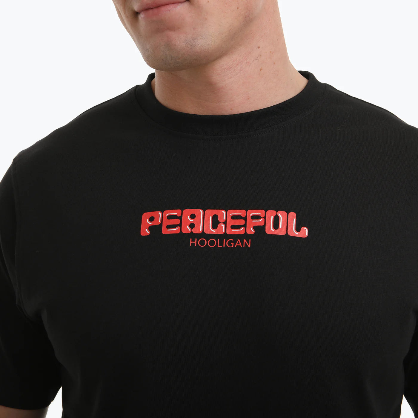 Peaceful Hooligan | Place T-Shirt - Black