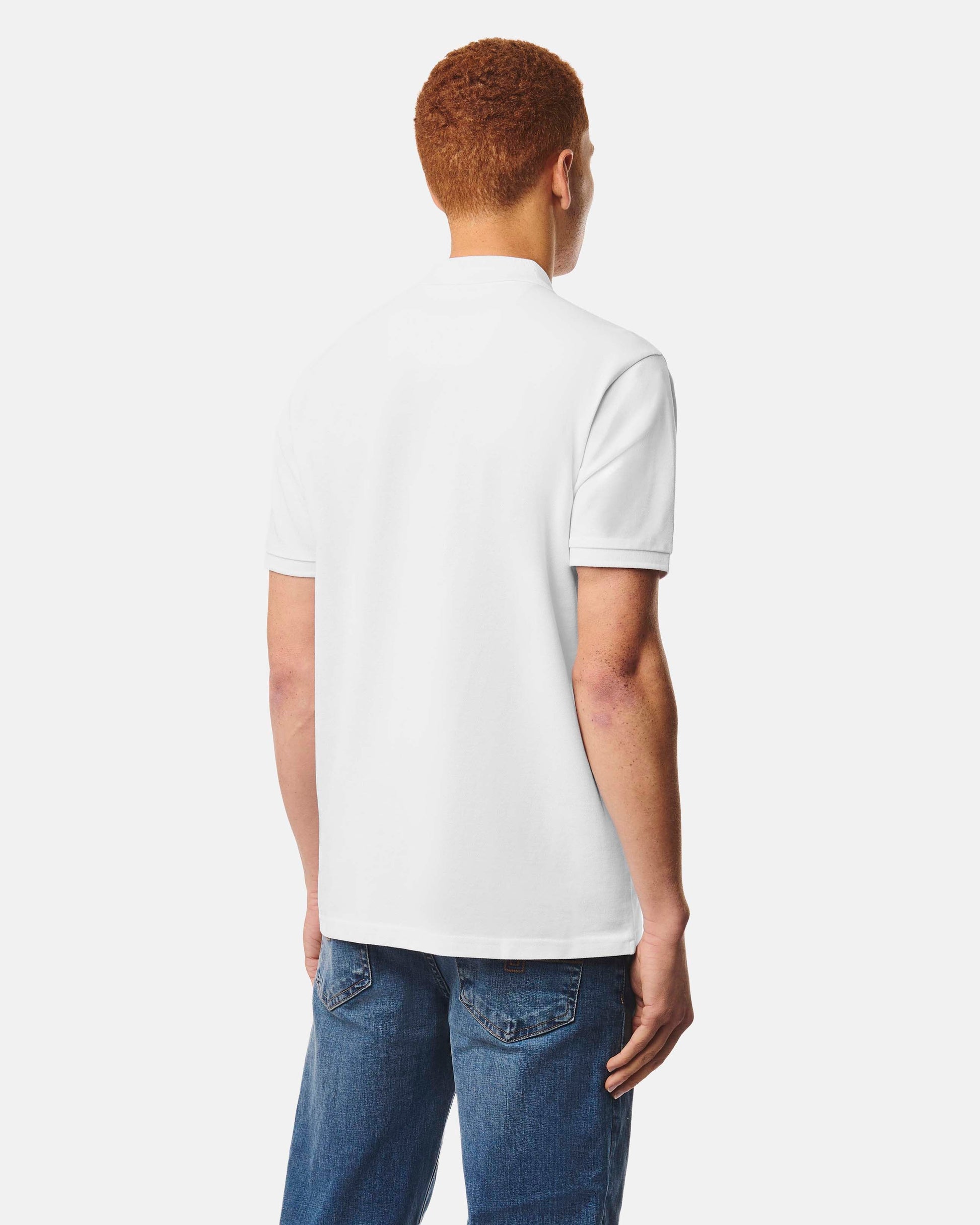 Weekend Offender Heathcote White Polo Back View