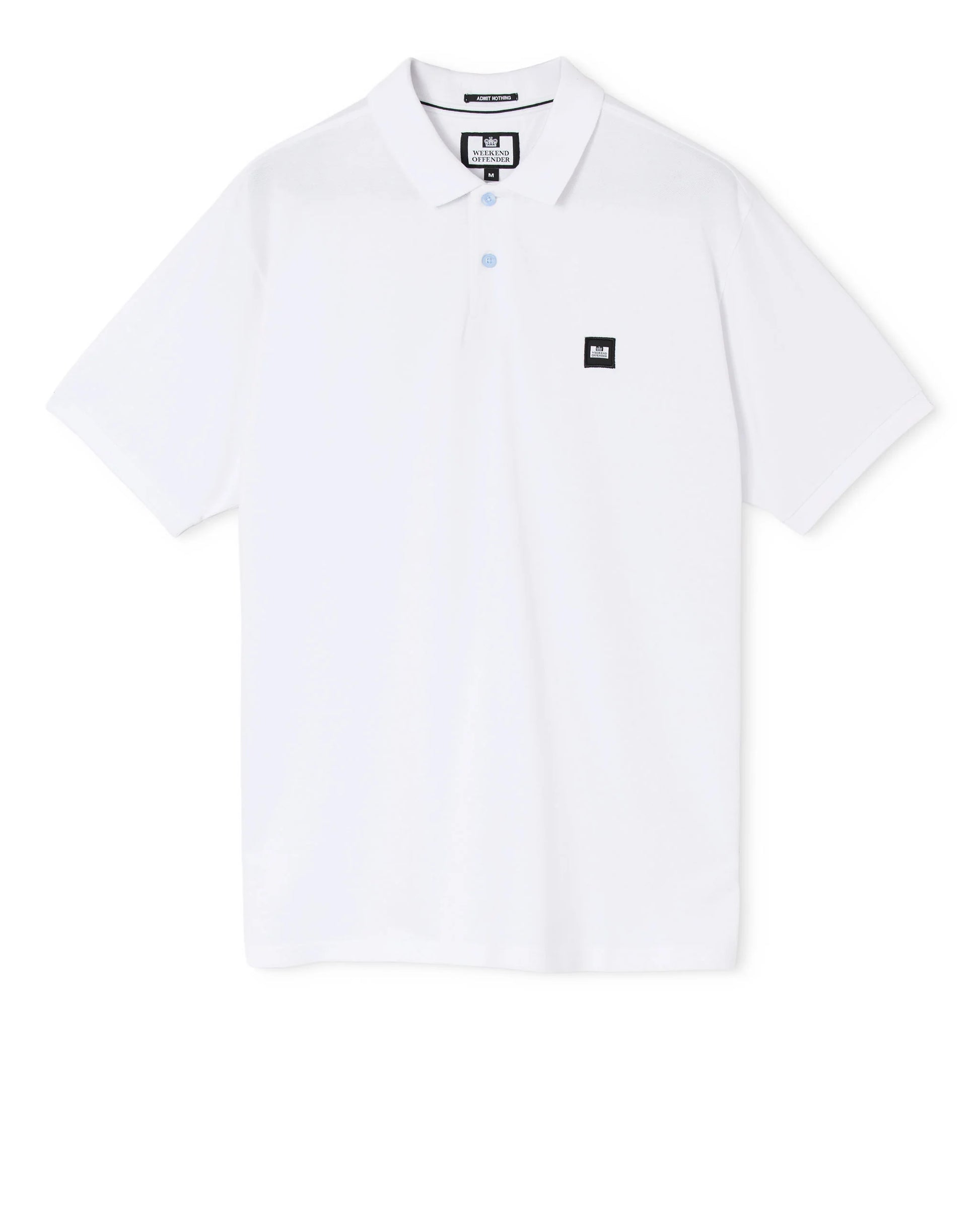 Weekend Offender Heathcote Polo Shirt White