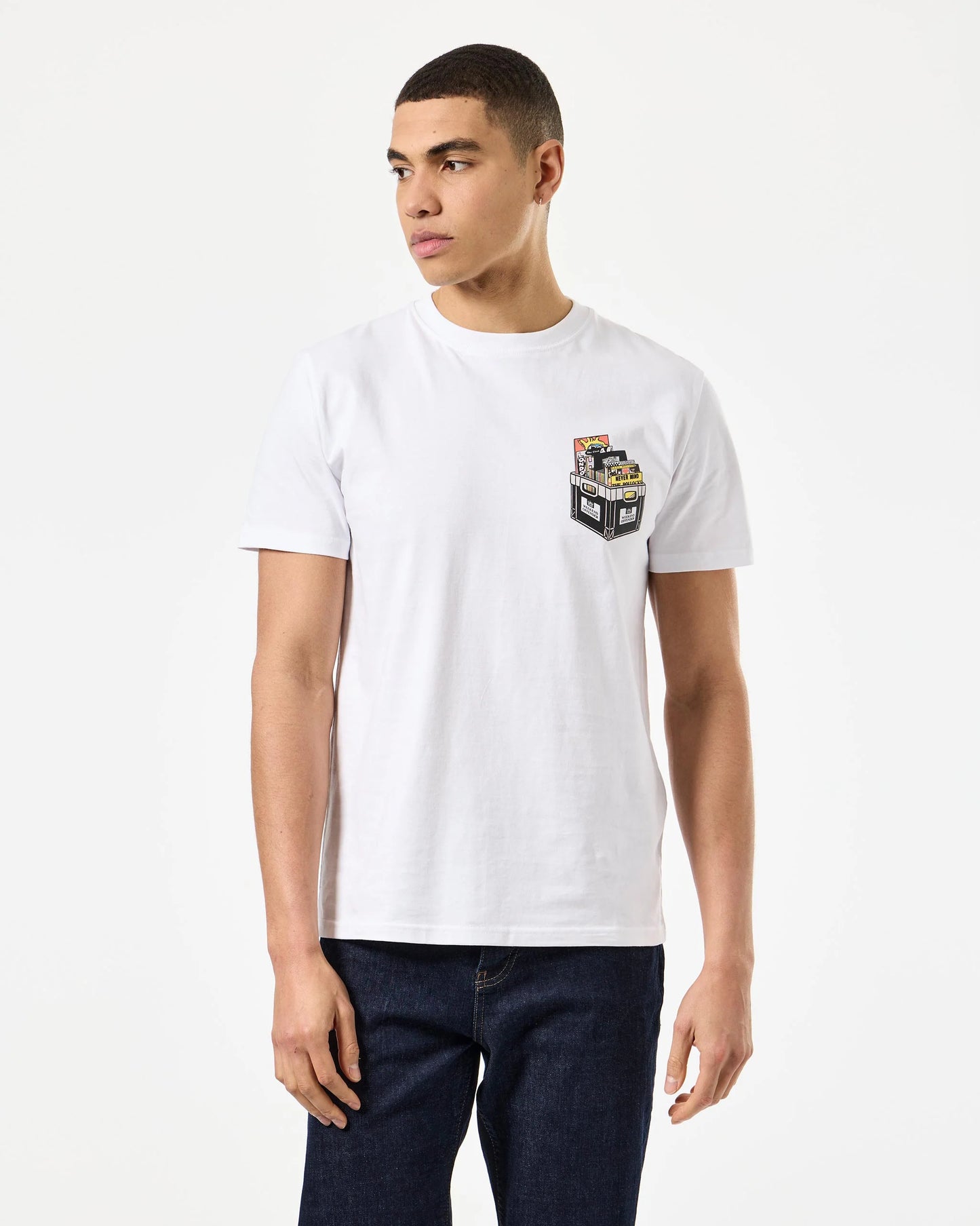 Weekend Offender - Diggin Graphic Tee - White