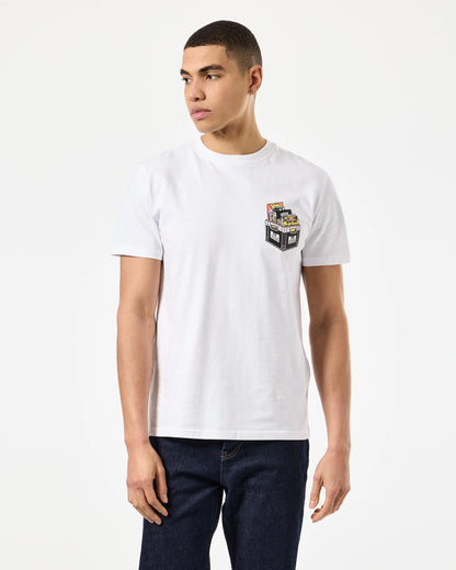 Weekend Offender - Diggin Graphic Tee - White