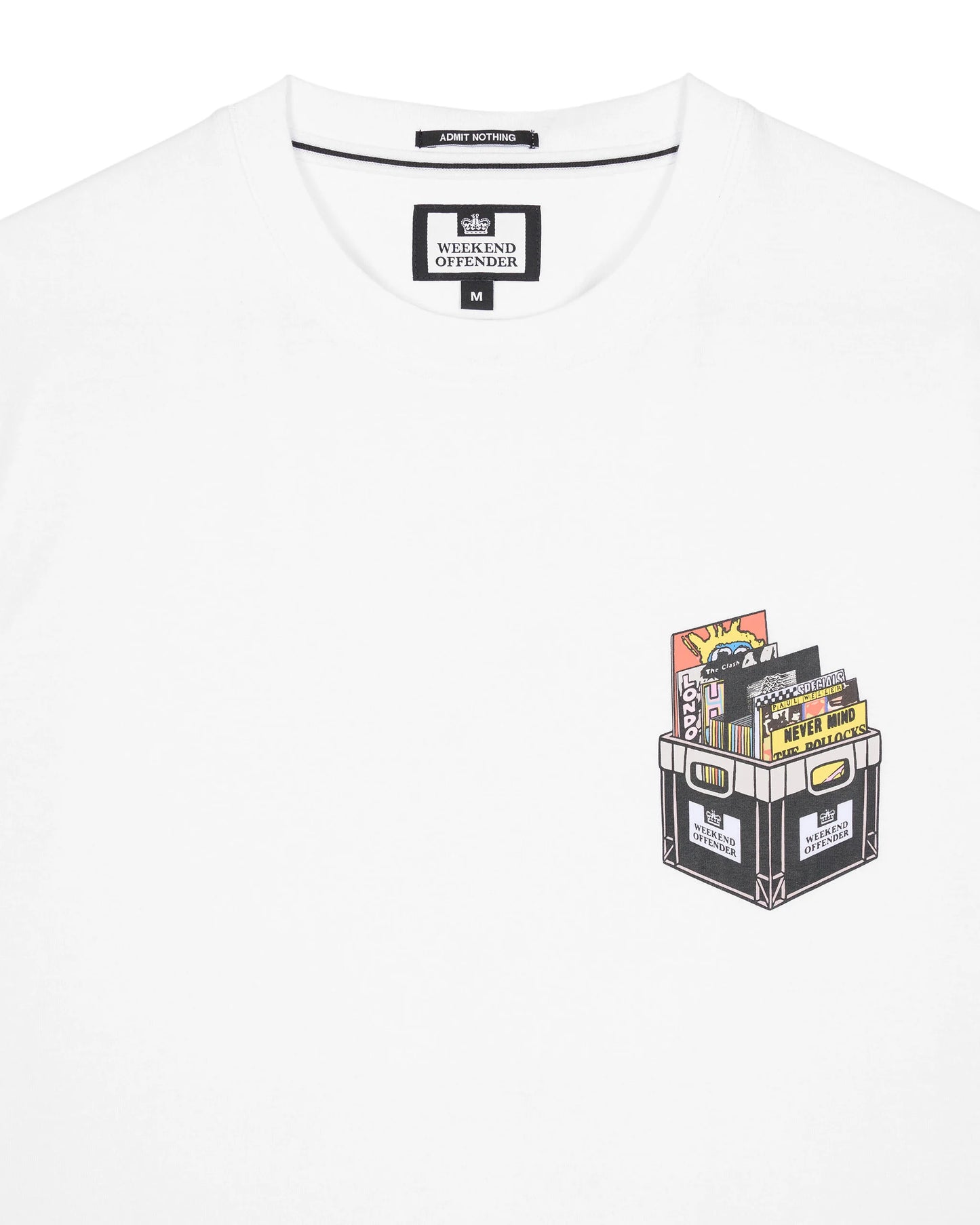 Weekend Offender - Diggin Graphic Tee - White