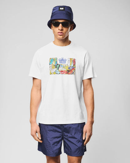 Weekend Offender | D'Arblay Graphic T-Shirt - White