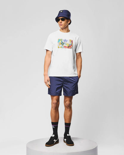 Weekend Offender | D'Arblay Graphic T-Shirt - White