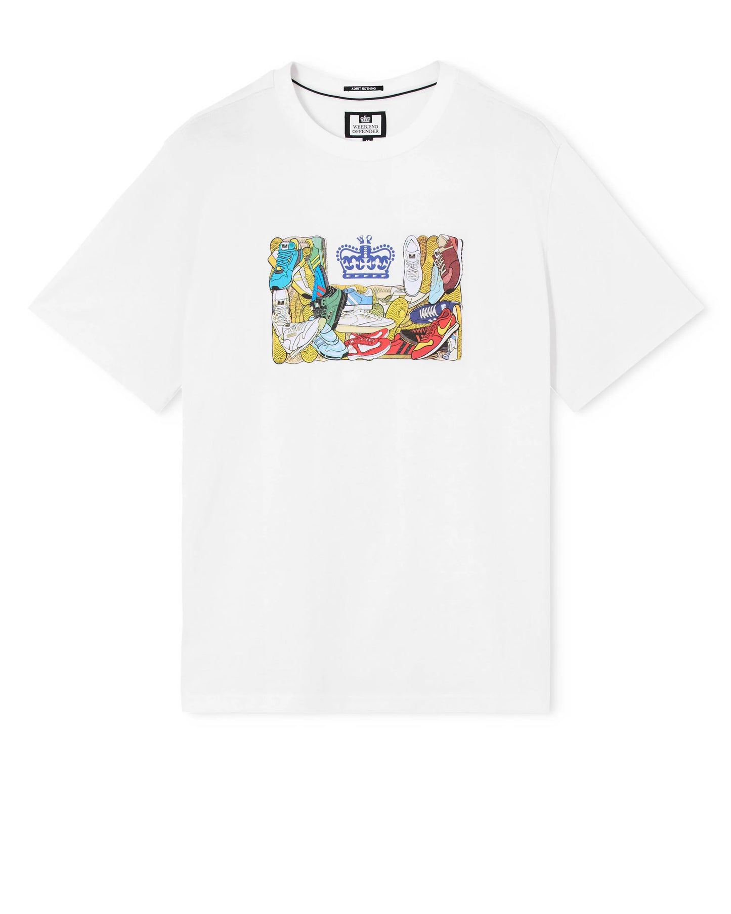 Weekend Offender | D'Arblay Graphic T-Shirt - White