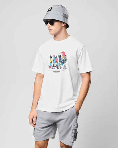 Weekend Offender | Everyone Graphic T-Shirt - White