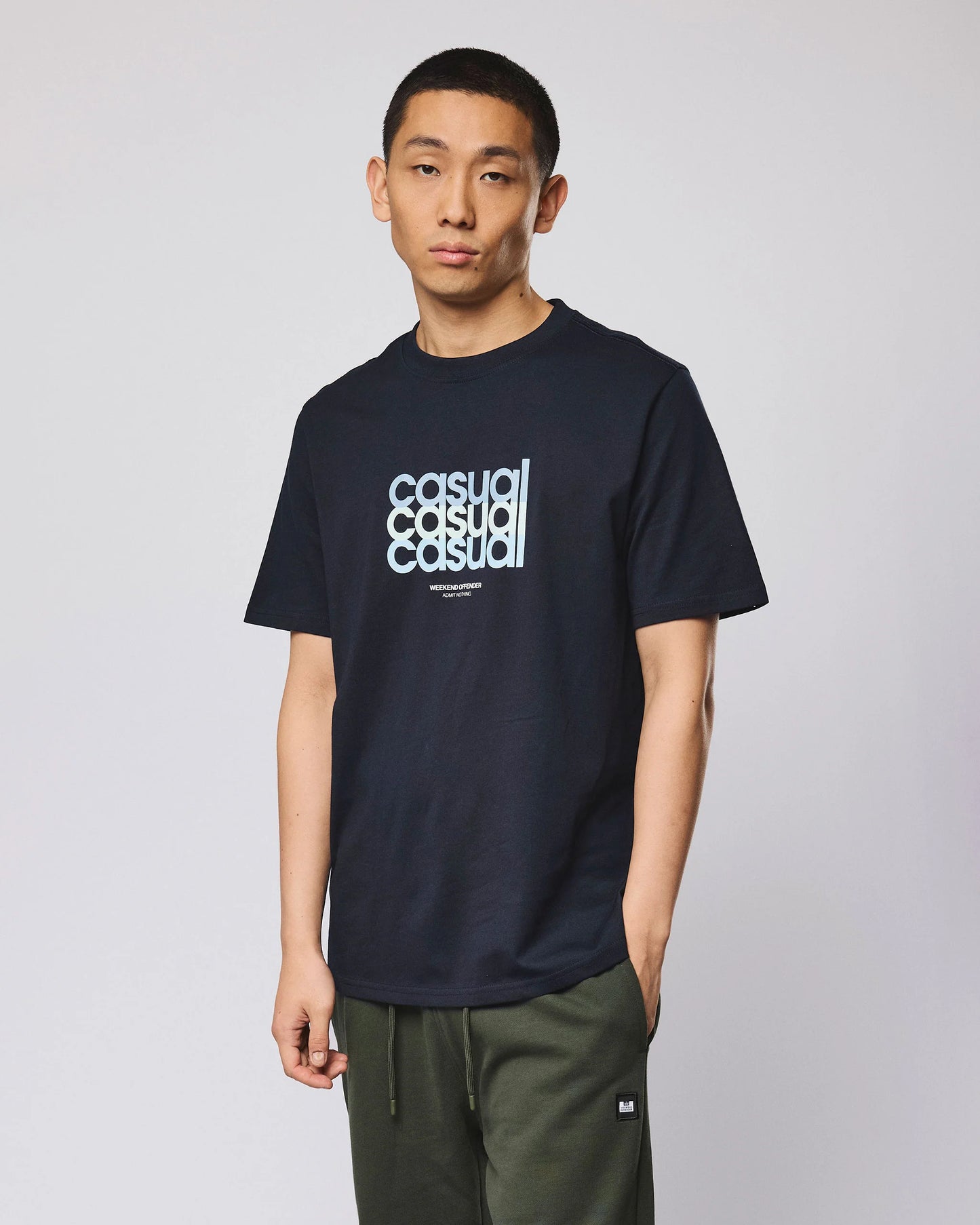 Weekend Offender | W.O.L. Graphic T-Shirt - Navy