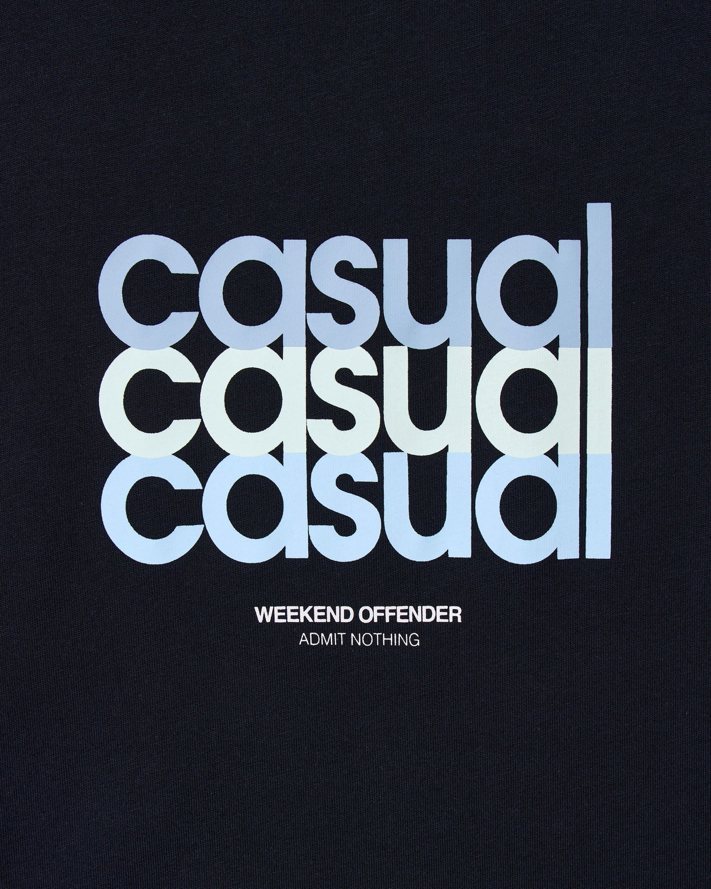 Weekend Offender | W.O.L. Graphic T-Shirt - Navy