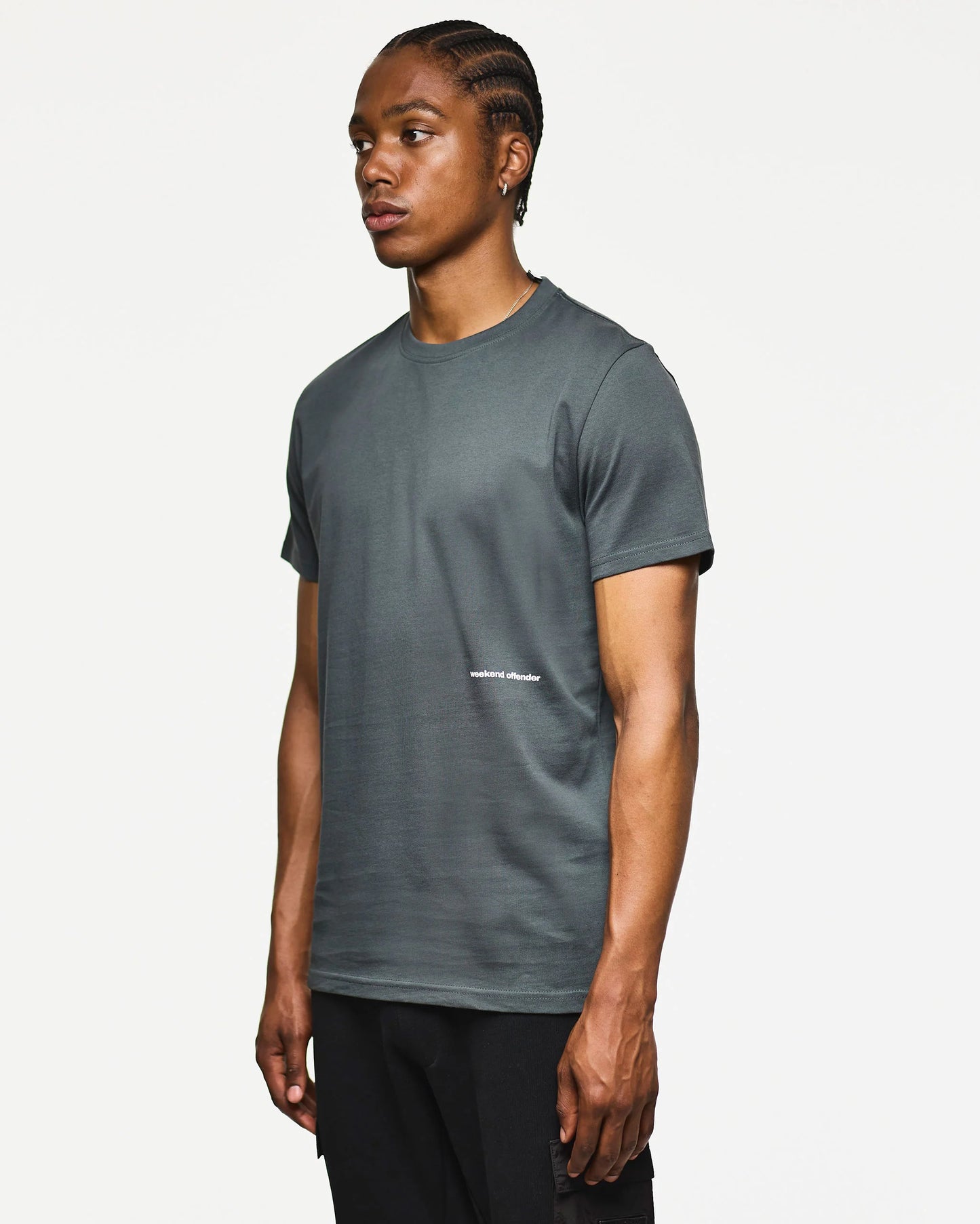 Weekend Offender - Levin Graphic Tee - Cyclone Grey