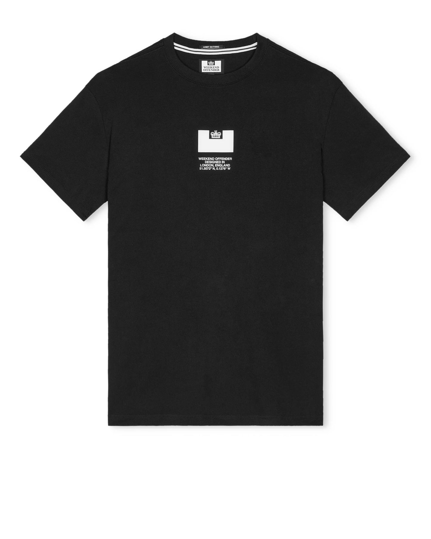 Weekend Offender - Carmine Graphic Tee - Black