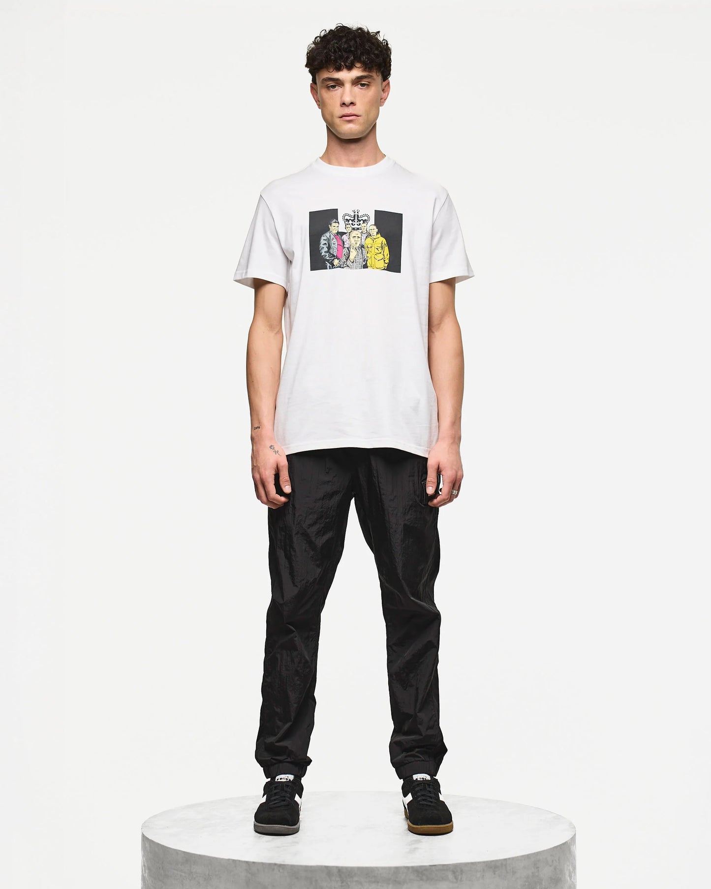 Weekend Offender - T.I.E Graphic Tee - White