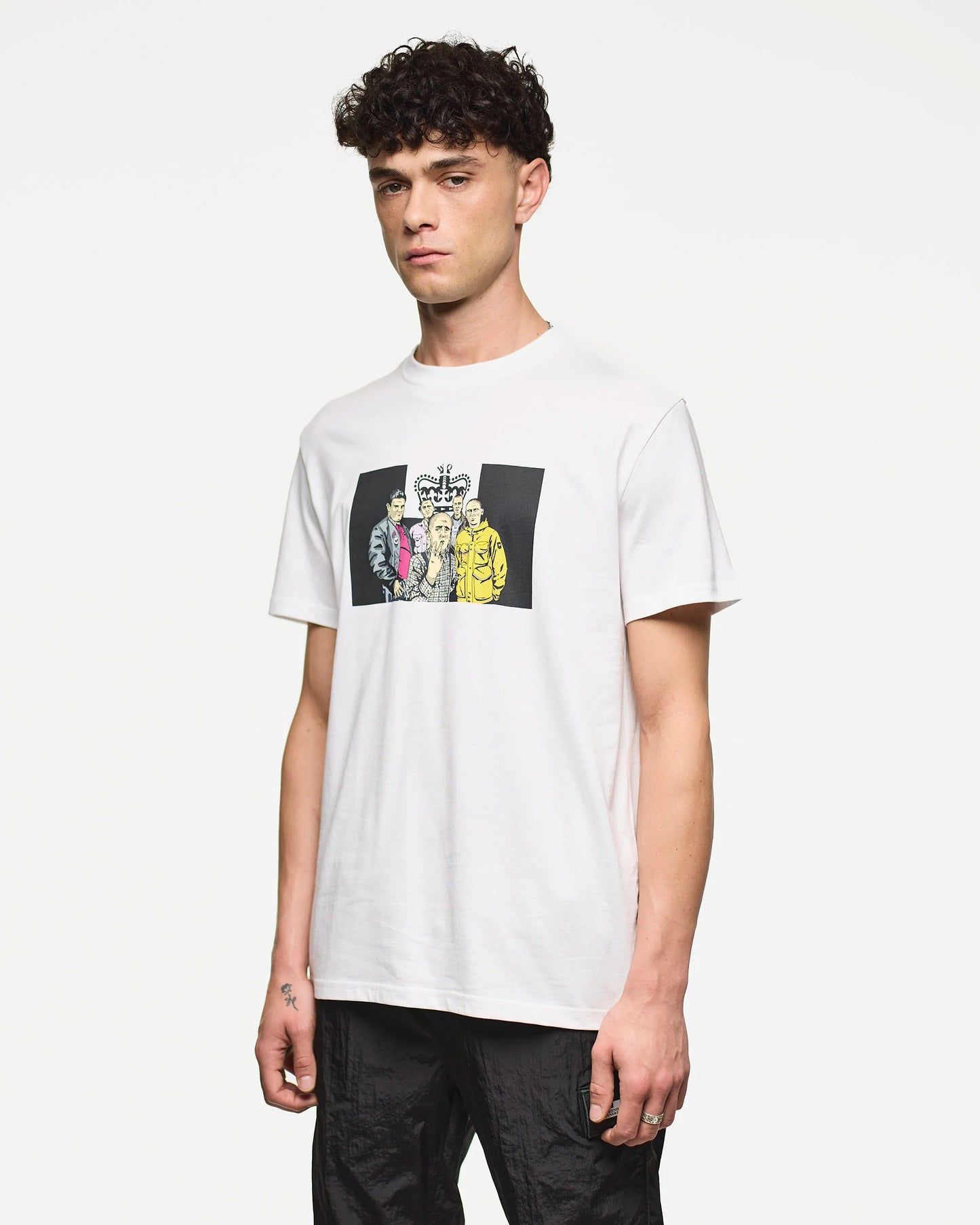 Weekend Offender - T.I.E Graphic Tee - White