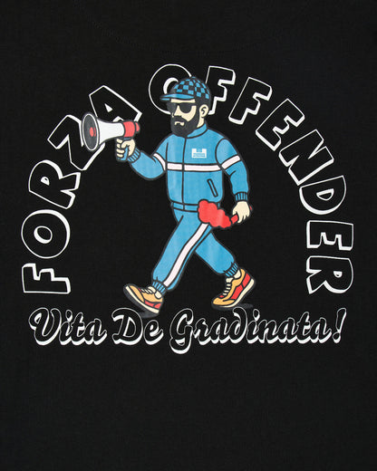 Weekend Offender | Delinquens Graphic T-Shirt - Black