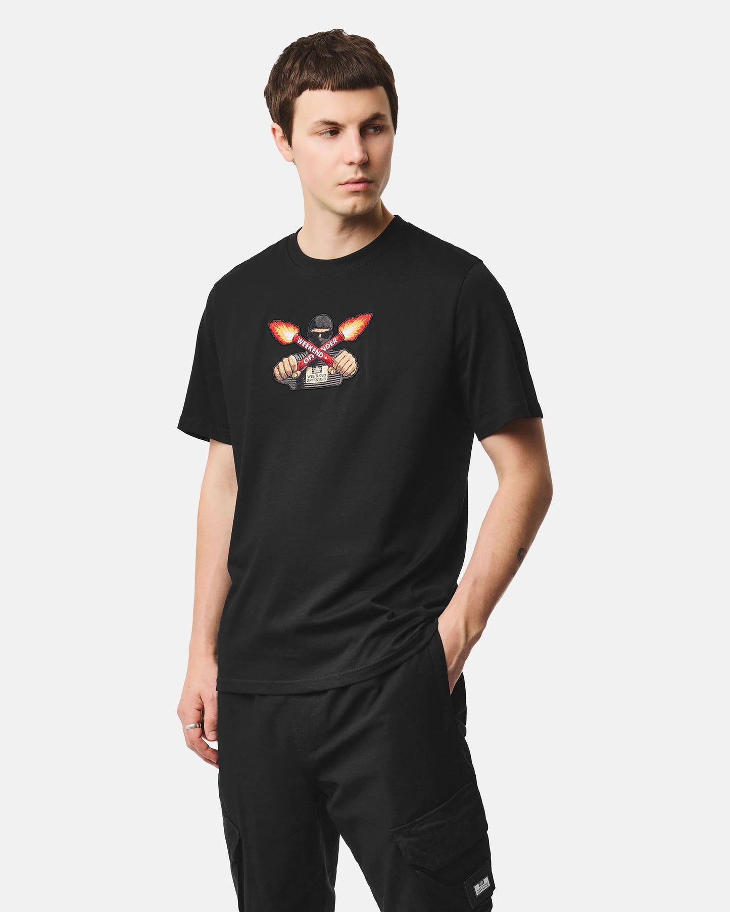Weekend Offender | Fulgar Graphic T-Shirt - Black