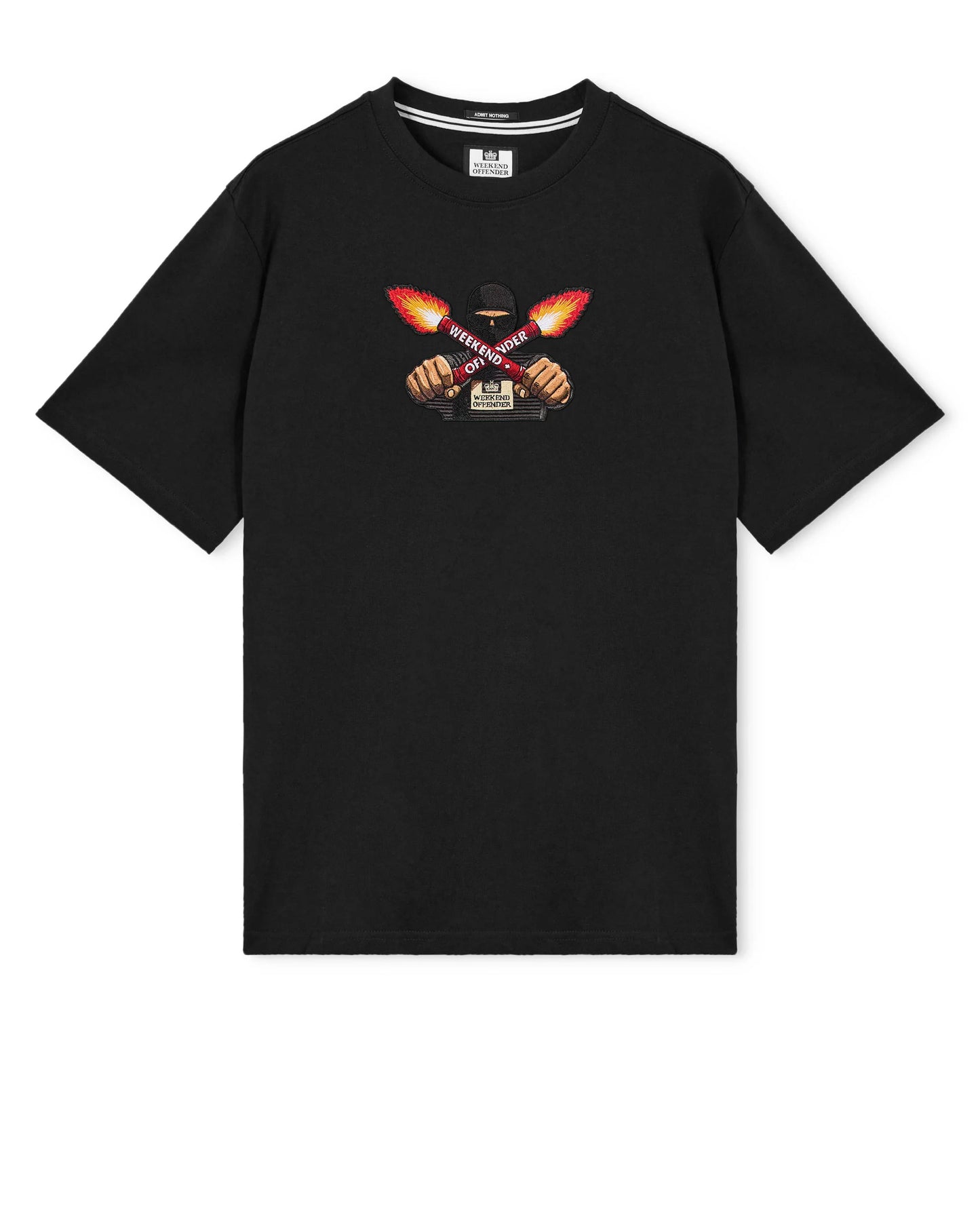 Weekend Offender | Fulgar Graphic T-Shirt - Black