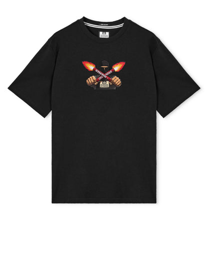 Weekend Offender | Fulgar Graphic T-Shirt - Black