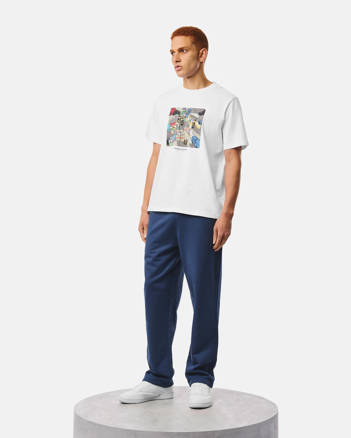 Weekend Offender Imbibo White Mens T-Shirt