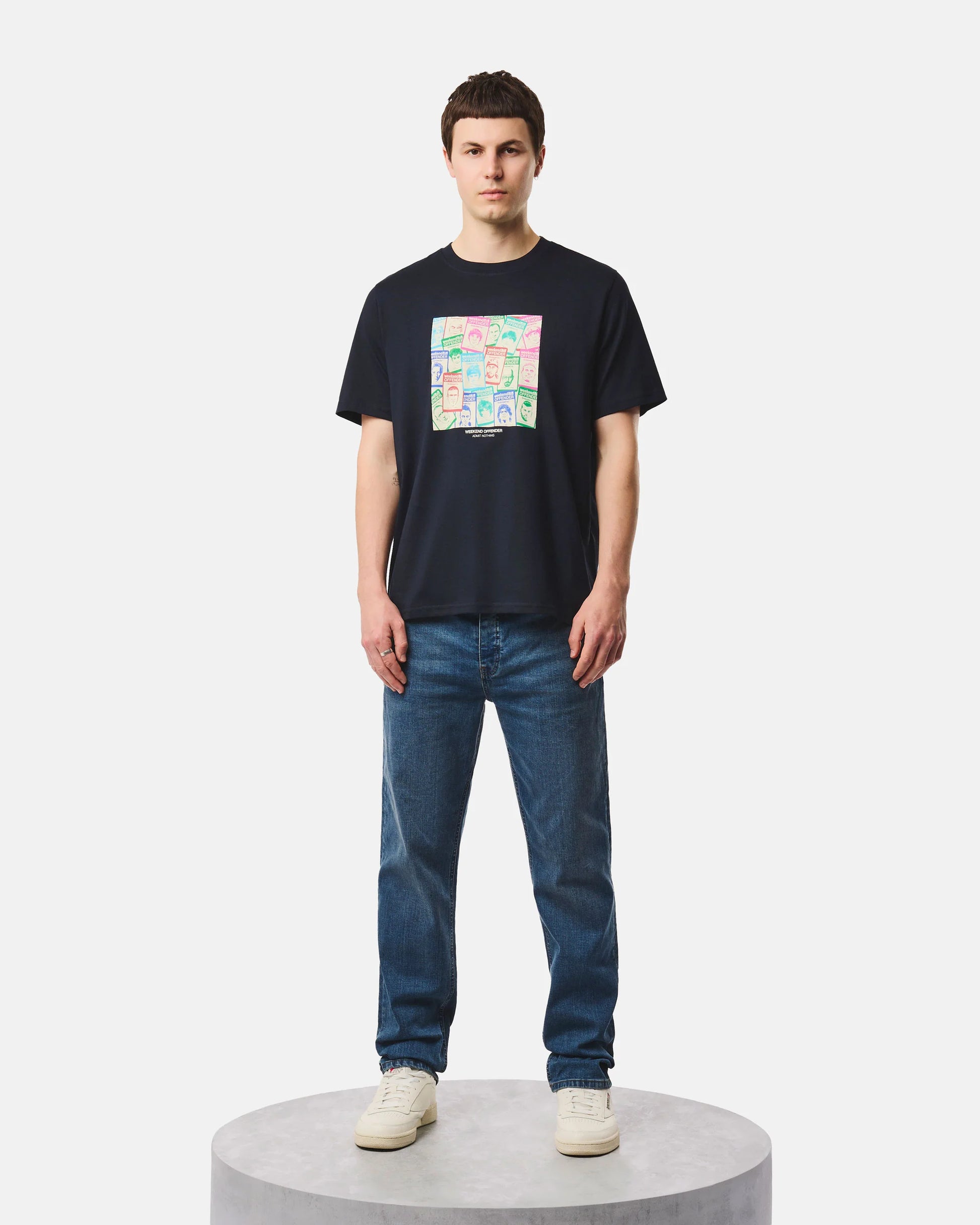 Weekend Offender Approbatus Navy Mens T-Shirt