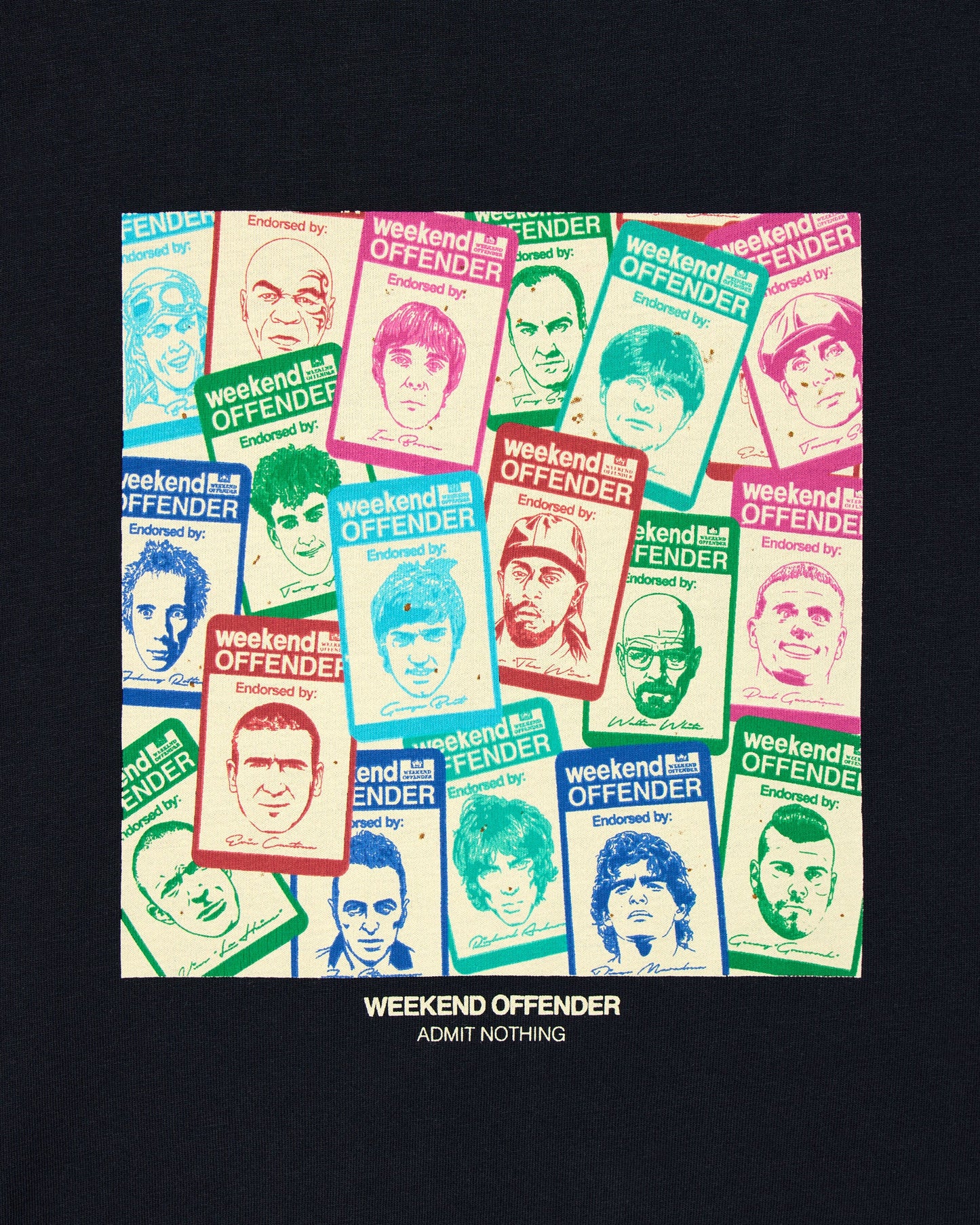 Weekend Offender Approbatus T-Shirt Front Graphic Detail