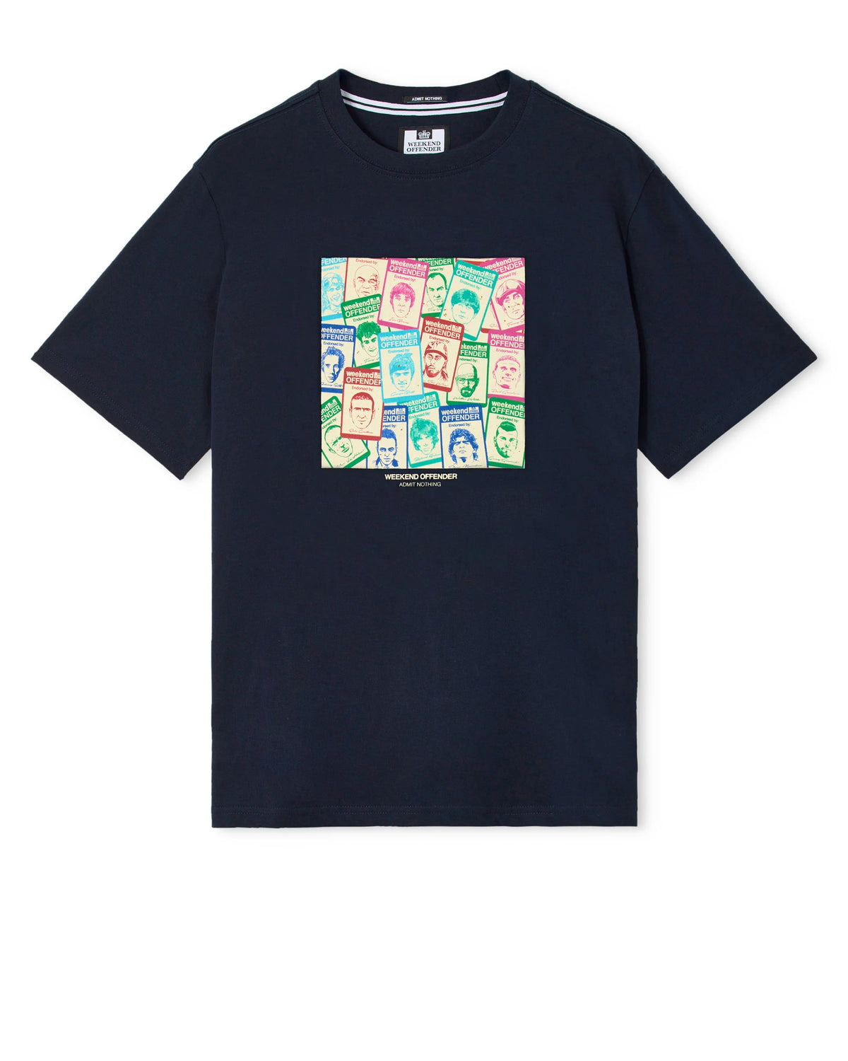 Weekend Offender Approbatus Graphic T-Shirt Navy
