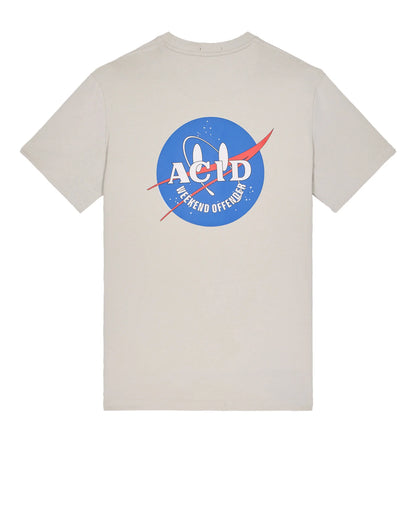 Weekend Offender - Nasa Graphic T-Shirt Arctic Rhino