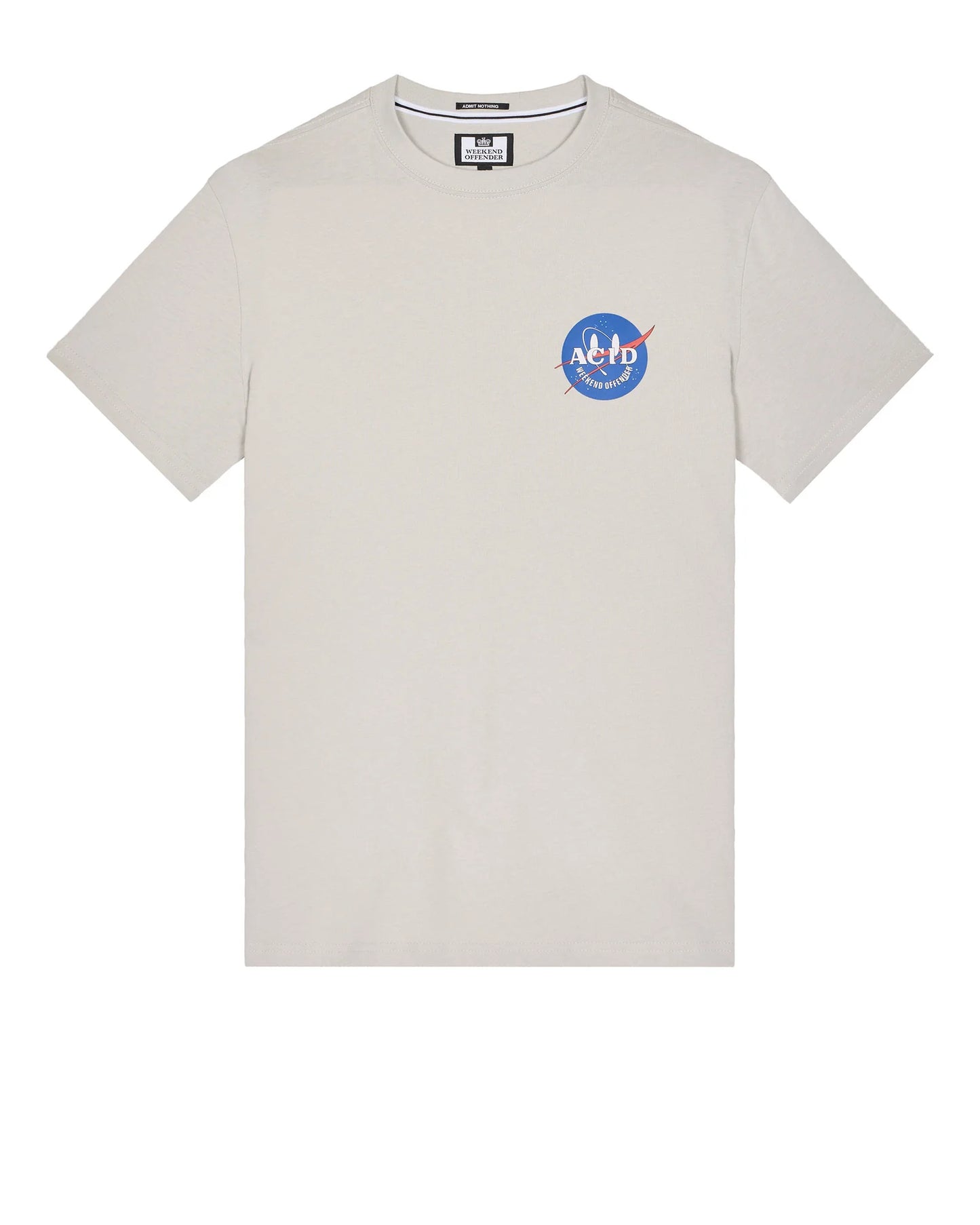 Weekend Offender - Nasa Graphic T-Shirt Arctic Rhino