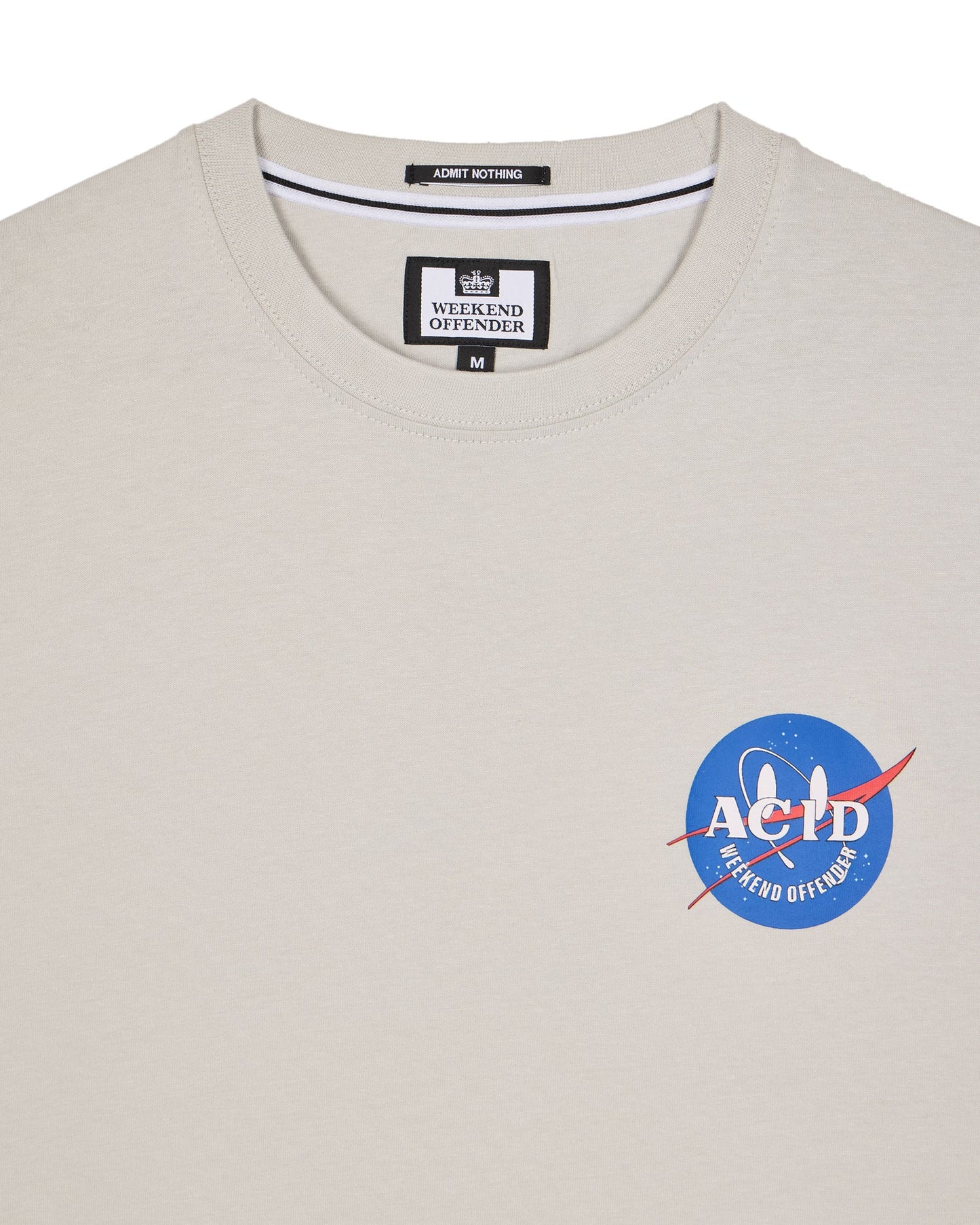 Weekend Offender - Nasa Graphic T-Shirt Arctic Rhino