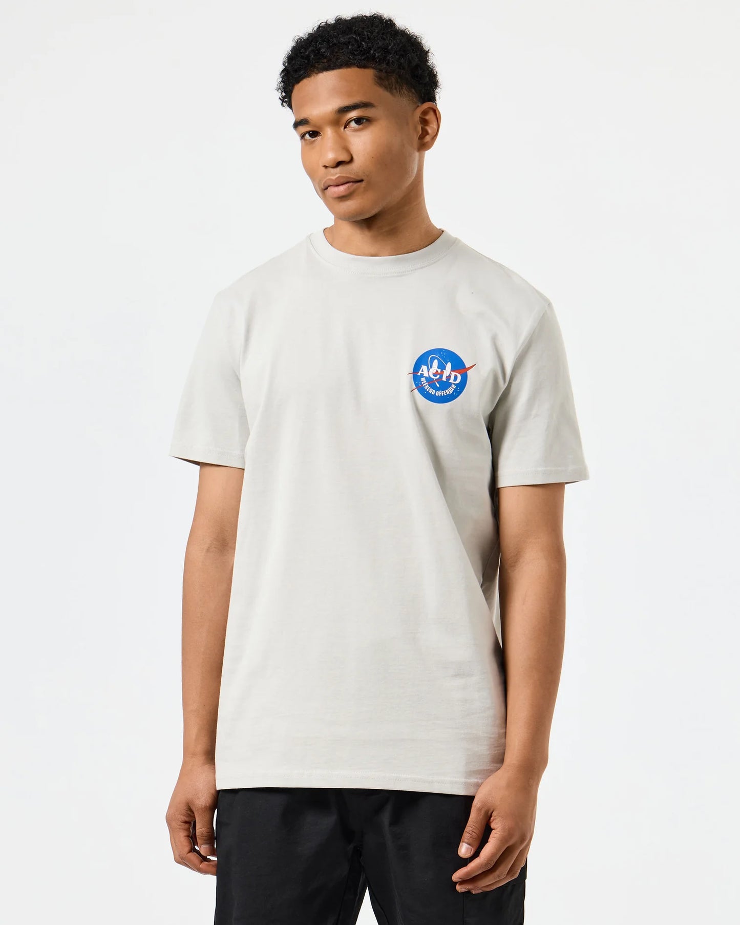 Weekend Offender - Nasa Graphic T-Shirt Arctic Rhino