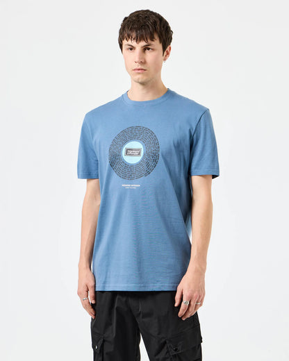 Weekend Offender - Supersonic Graphic T-Shirt Baltic Blue