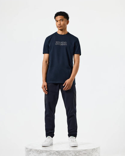 Weekend Offender - Bucci Graphic T-Shirt Navy