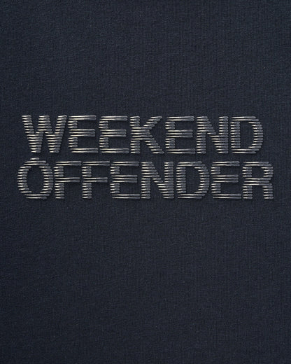 Weekend Offender - Bucci Graphic T-Shirt Navy