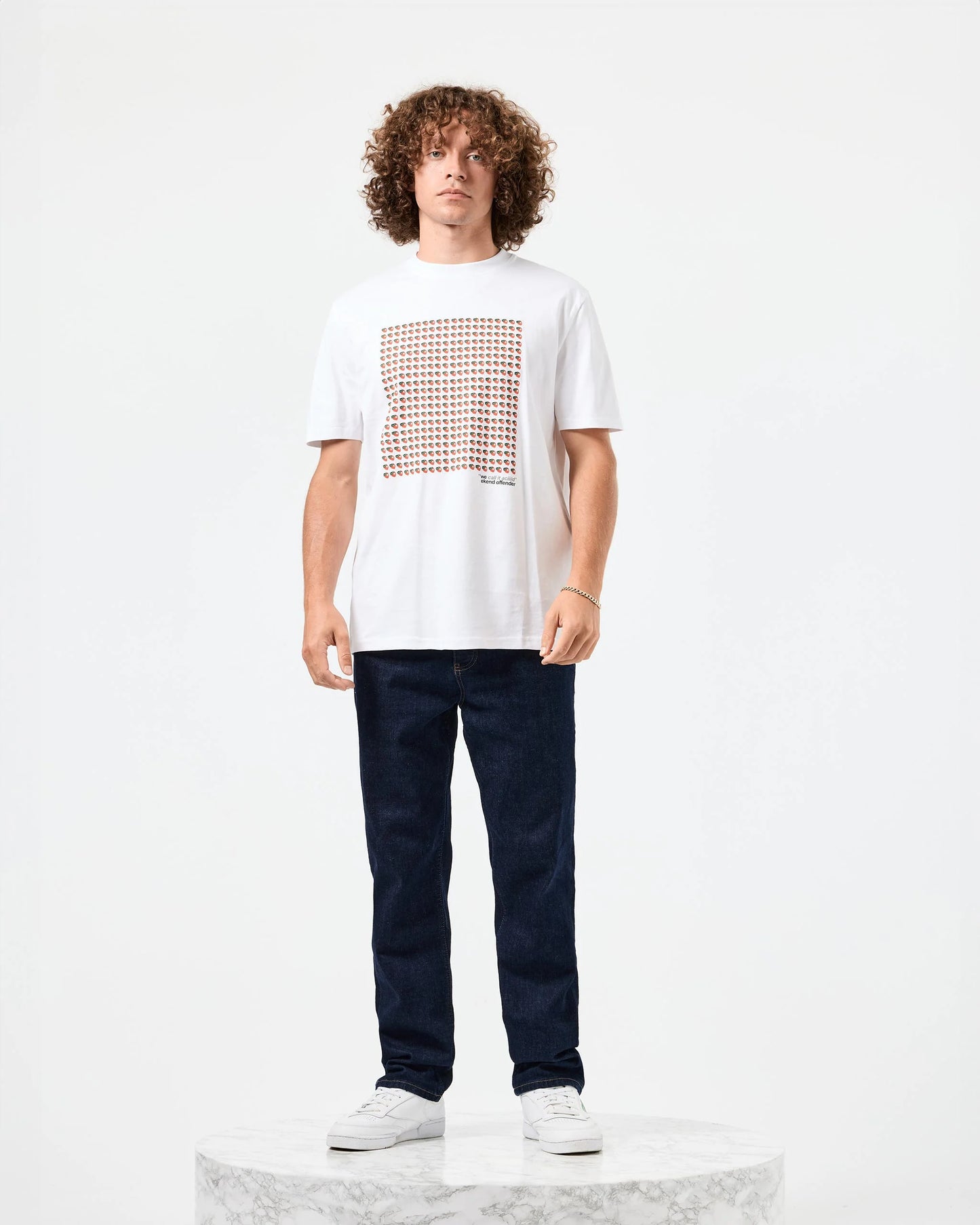 Weekend Offender - Aciiid Graphic T-Shirt White