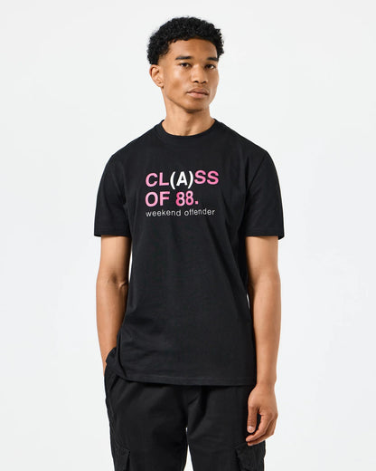 Weekend Offender - Class A Graphic T-Shirt Black