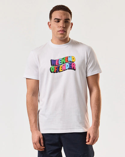 Weekend Offender - Hallelujah Graphic T-Shirt White