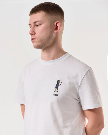 Weekend Offender - Pyro Graphic T-Shirt White