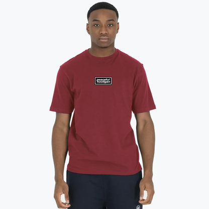 Peaceful Hooligan - Microbox T-Shirt - Dark Red