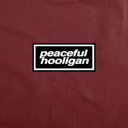 Peaceful Hooligan - Microbox T-Shirt - Dark Red