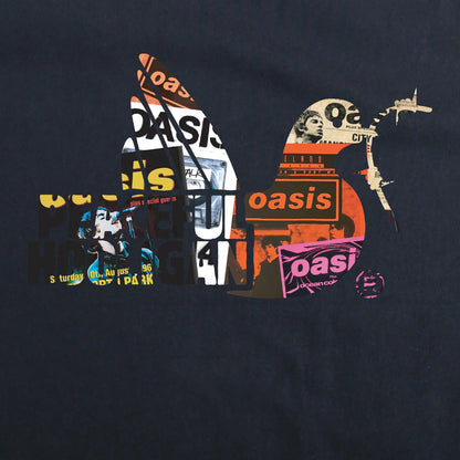 Peaceful Hooligan - Poster Dove T-Shirt - Navy