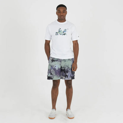Peaceful Hooligan - Camo Dove Tee - White