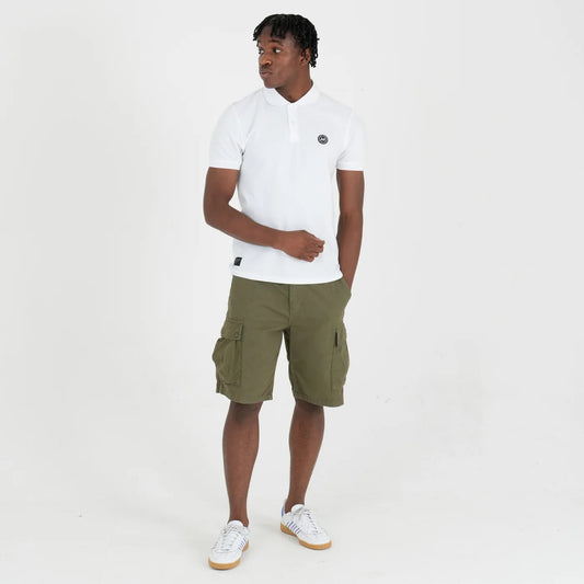 Peaceful Hooligan - Container Cargo Shorts - Dark Olive