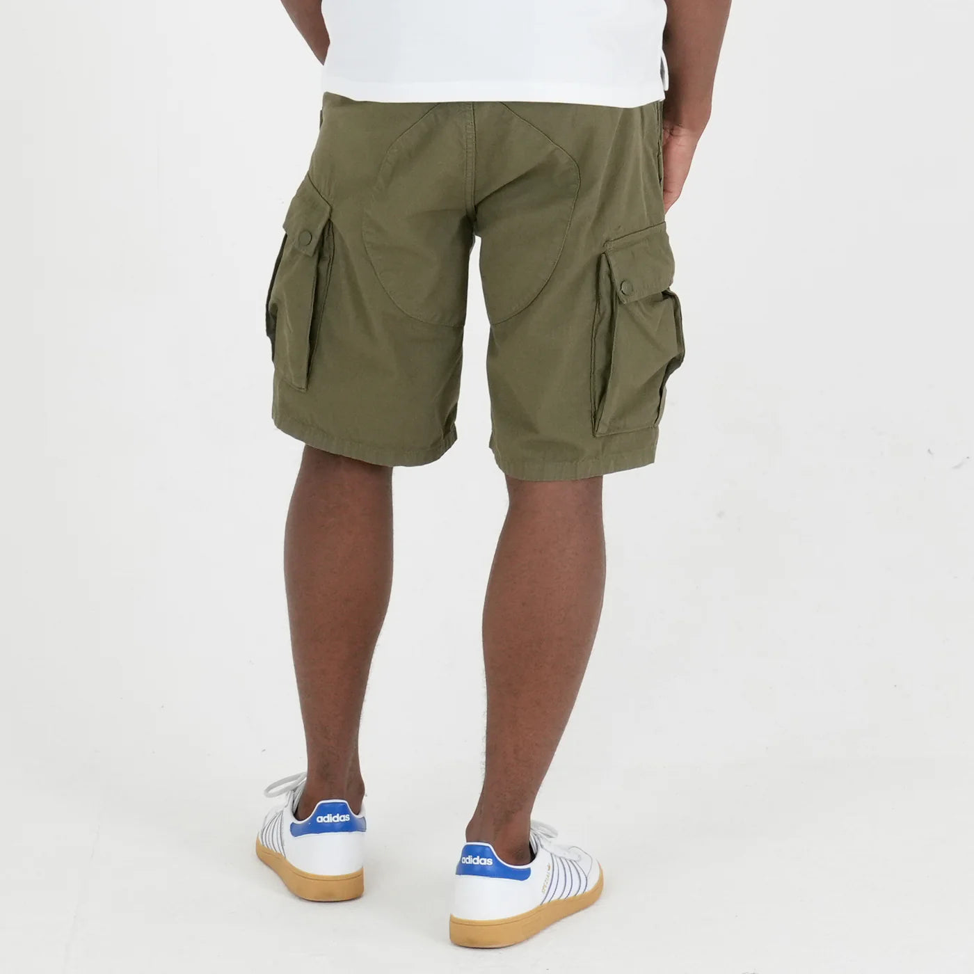 Peaceful Hooligan - Container Cargo Shorts - Dark Olive