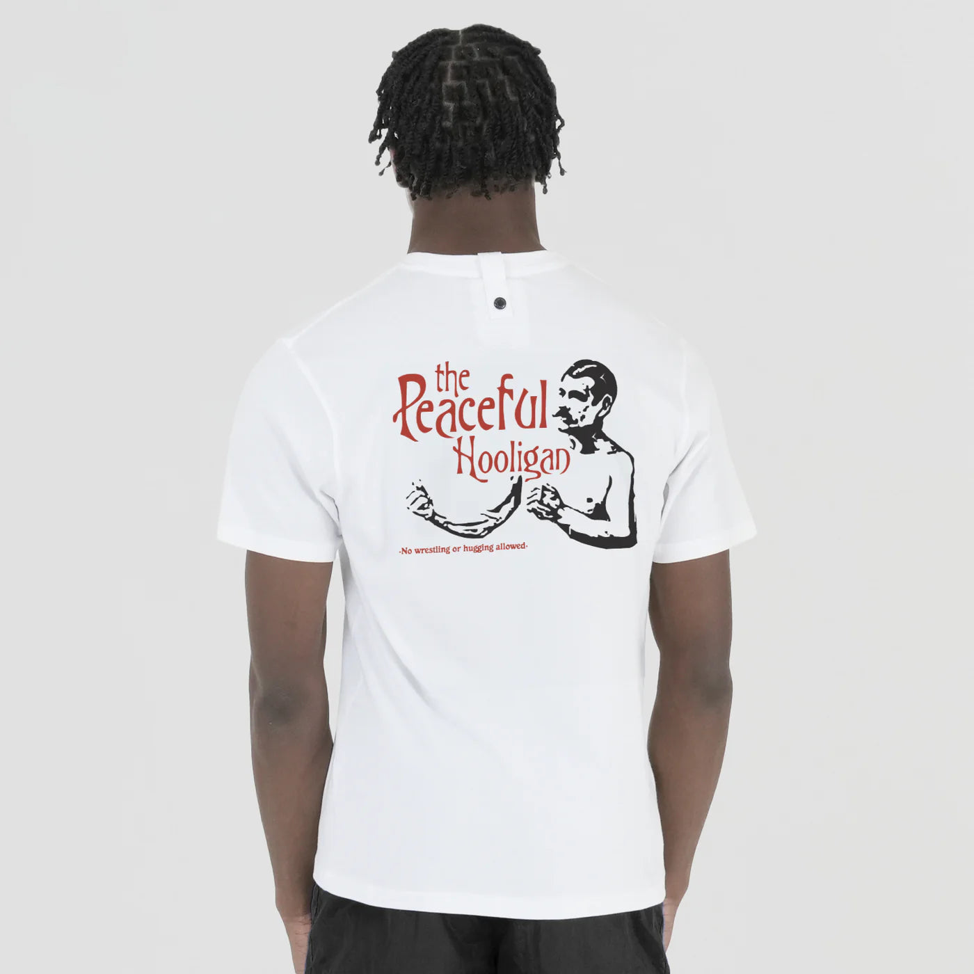 Peaceful Hooligan - Queensbury Tee - White