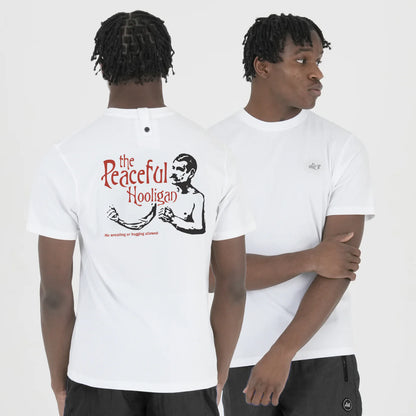 Peaceful Hooligan - Queensbury Tee - White