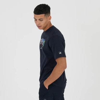 Peaceful Hooligan - Riot Colours Tee - Navy