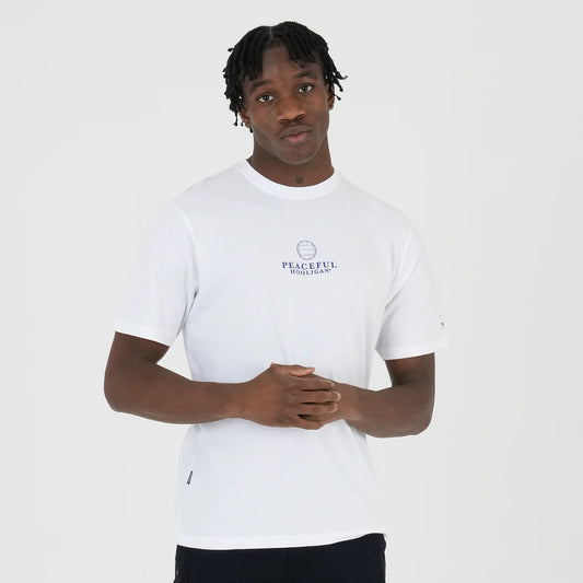 Peaceful Hooligan - Smith Tee - White