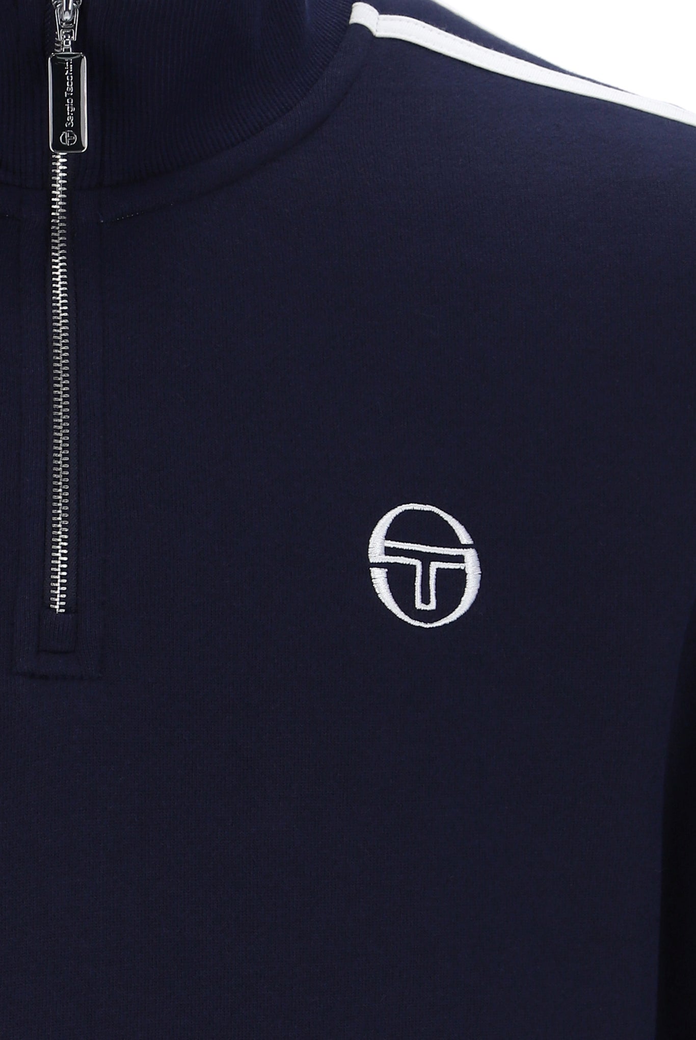 Sergio Tacchini | Locchi 1/4 Zip Sweat - Maritime Blue/White