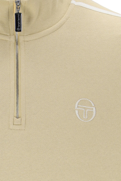 Sergio Tacchini | Locchi 1/4 Zip Sweat - Mojave Desert/Gardenia